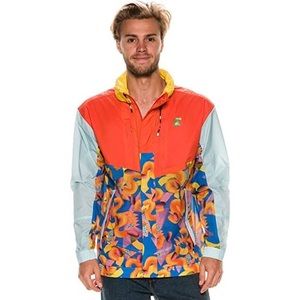 Poler Stuff | Breezy Jacket Junk Food Print Size S